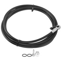 ◇ Bicycle Bike Oil Disc Brake Cable 2M Bike Disc Brake Oil Tube Brake Hose With Connection Insert For SRAM GUIDE R/RS/G2