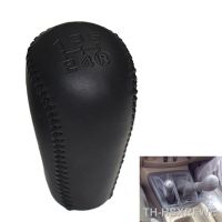 【hot】♙  5 speed Leather Car Shift Knob Cover Lever Stick TOYOTA HILUX FORTUNER MK6 MK7 2005-2014 4WD