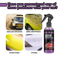 3 In 1 Car Ceramic Coating Spray 100ml Car Scratch Repair Glass Hydrophobic Coating Auto Paint Scratch Fast Repair Remover