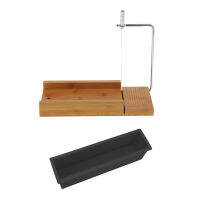 Bens Store Wooden ใบมีดสไลด์อาหารพร้อมเครื่องตัดสายไฟ DIY สบู่ Loaf แม่พิมพ์ซิลิโคน
