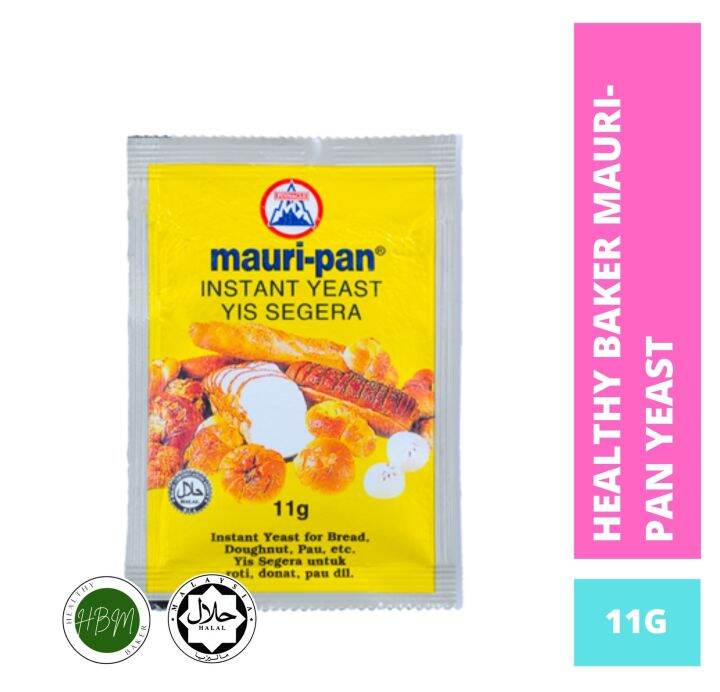 Mauripan Instant Dry Yeast Yis Segera Kering 11g Lazada 5184