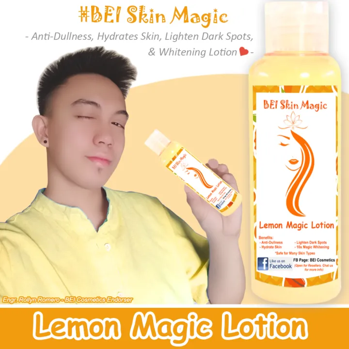 BEI Lemon Magic Lotion AntiDullness, Hydrates Skin, Lighten Dark