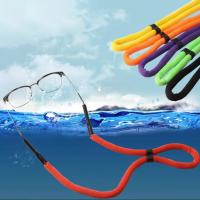 1Pcs Floating Foam Chain Eyeglasses Straps Sunglasses Chain Sports Anti-Slip String Glasses Ropes Band Cord Holder Eyewear case