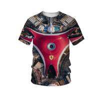 xzx180305  F1  Scuderia Ferrari2023 Signature 3D T-Shirt 21