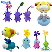 CUIXI Ice Pikmin Plushies ยัดการ์ตูนอะนิเมะตัวละครตุ๊กตาผ้ากำมะหยี่สำหรับการตกแต่งบ้านคอลเลกชัน Kado Ulang Tahun