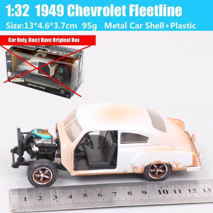 no-box-1-32-scale-jada-classic-1949-chevrolet-fleetline-model-car-chevy-ff-deluxe-replica-fast-diecasts-toy-vehicles-furious