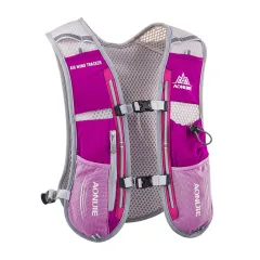 AONIJIE Premium Reflective Vest Sport Water Bottle Backpack Bag