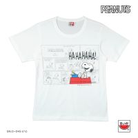 แตงโม (SUIKA) - เสื้อแตงโมคอกลม SNOOPY HAHAHA ( SN.O-045 )