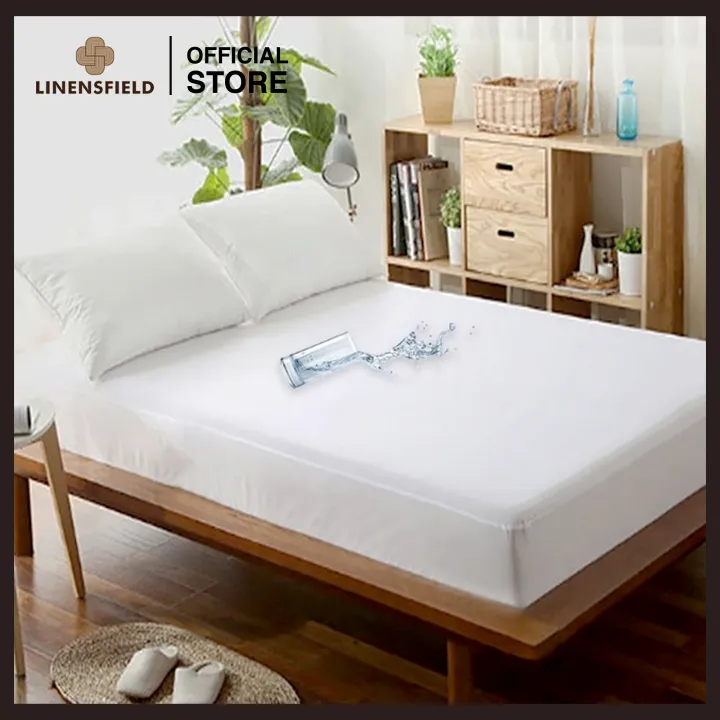 Linensfield Premium Mattress Protector Waterproof 100% Protection ...