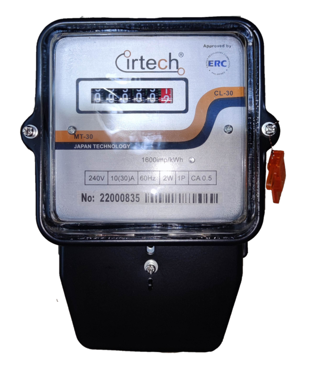 KWH Meter 10(30A) 2W Single Phase ( Cirtech), Submeter 2 Wire Single