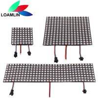 【CW】 WS2812B RGB LED Digital Flexible Individually Addressable Panel Light WS2812 8x8 16x16 8x32 Module Matrix Screen DC5V