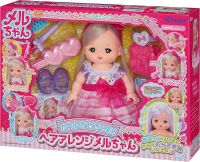 Mellchan Doll Set, Curl Free! Hair Arrangement Mell-chan (Limited Edition Heart Ribbon Set)