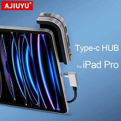USB C ฮับสำหรับ iPad Pro 11 12.9 "2022 2020 2018ชนิด C ด็อค USB USB 3.0 HDMI 3.5มม. PD อะแดปเตอร์ตัวแยกพอร์ต PD ฮับแท็บเล็ต Feona