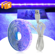Dải Đèn Led UV, Ruy Băng Đèn LED USB 0.5M 1M 2M Tia Cực Tím Đèn Nền Tự Làm