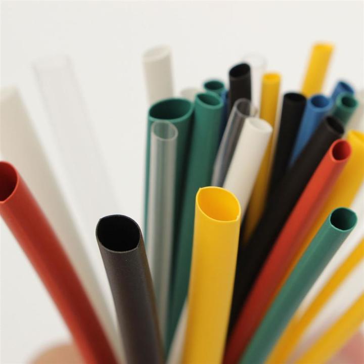 1Meters/set Heat Shrink Tubing 1mm 1.5mm 2mm 2.5mm 3mm 3.5mm 4mm 5mm 6mm Monochrome Cable Sleeve Assortment Wrap Wire kit Cable Management