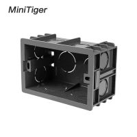 Minitiger Super 102Mm * 67Mm US กล่องติดตั้งภายในมาตรฐานเรากลับคาสเซ็ตสำหรับ118Mm * 72Mm สวิตช์ติดผนังมาตรฐานและซ็อกเก็ต USB