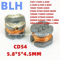 20PCS CD54 SMD Patch Power Inductor 560UH 561 680UH 681 820UH 821 1000UH 1MH 102 1.5MH 152 ลวดบาดแผลชิปเหนี่ยวนําพลังงาน