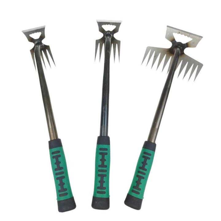 Garden Hand Tiller Cultivator Weeder For Tilling Soil Hand Weeder Tool