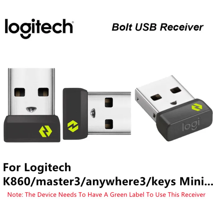 【In Stock】100% Original NEW Logitech Logi Bolt USB Wireless Receiver ...