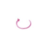 【support】 laozizuishuai 1Pcs U รูปแหวนจมูก Hoop Septum แหวนสแตนเลสเจาะจมูกเจาะ Oreja Pircing เครื่องประดับ