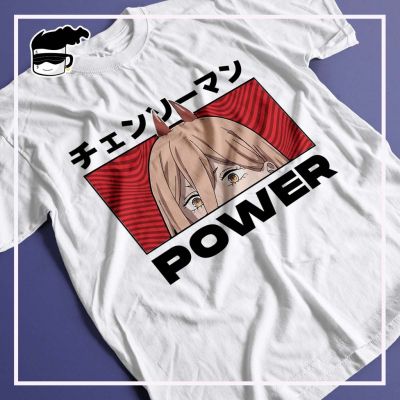 New FashionChainsaw Man Power Unisex Shirt Anime Blouse 2023
