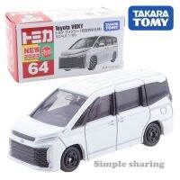 Takara Tomy No.64 Toyota VOXY (ข้อกำหนดพิเศษครั้งแรก) โมเดล1/65สำหรับรถยนต์มอเตอร์เหล็กหล่อของเล่นขนาดจิ๋วยอดนิยม