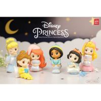 MINISO  Disney Princess Collection Pajamas Bag Charm ลิขสิทธิ์แท้ กล่องบอด