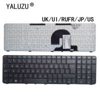 UK/UI/RU/FR/JP แป้นพิมพ์แล็ปท็อปสำหรับ HP Pavillion DV7-4000 DV7-4100 DV7-4020 DV7-4269 DV7-4048 DV7-4065 DV7-4290 2B-40707Q100 LX9