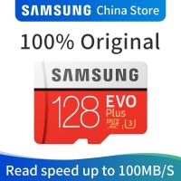 {3 Years warranty+Local} SAMSUNG Memory Card EVO PLUS 128GB micro SD SDHC SDXC Grade CLASS10 UHS-I U3 4K TF Cards Trans Flash microSD