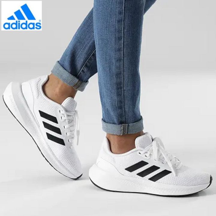 Adidas Women's Runfalcon 3 Running Shoes White Black Sneakers (US female | Lazada PH