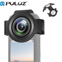 PULUZ กระจกป้องกันหน้าจอออปติคอลอัปเกรดสำหรับ X3 Insta360กันรอยขีดข่วนกันกล้องหล่นอุปกรณ์เสริมฝาฝาครอบป้องกัน