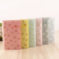 Korean Sweet Printed Photo Album Storage With Buckle Transparent Card Album Girl Student 3 Inch 120 Pockets Photocard Holder  Photo Albums