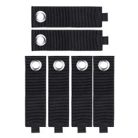 6PCS 18X5Cm Extension Cable Holder Organizer Heavy Duty Storage Straps Fit with Garage Hook for Home Garage Cable Straps