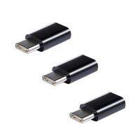 3pcs Micro USB 2.0 to Type-C Data Charge Cable Adapter Converter Connector for Huawei P9 Nexus 5X 6P Xiaomi 4C 5 5S Smart Device