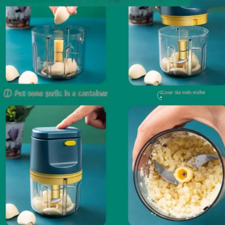 blender heavy duty Mini Electric Grinder Mixer Food Garlic Vegetable