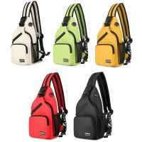 Women Small Backpack 2023 Casual Girls Chest Bag with Earphone Hole Travel Backpack Multi-Functional Rucksacks