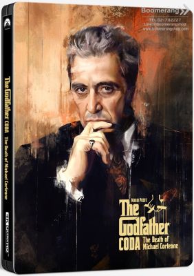 Godfather, Coda: The Death Of Michael Corleone, The /เดอะ ก็อตฟาเธอร์ โคดา: มรณกรรมของไมเคิล คอร์ลิโอเน่ (4K+Blu-ray Steelbook) (4K มีซับไทย / BD ไม่มีเสียงไทย/ไม่มีซับไทย)