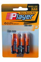 ถ่าน Extra Heavy Duty Player AAA 4  ก้อน