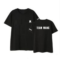 【New】เสื้อยืดพิมพ์ลาย Kpop Got7 Jackson Team Wang Album ทรงหลวม Dx1147