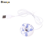Blesiya Mini USB Donut Ultrasonic Humidifier Home Desktop Trave Mist Maker