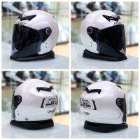 SQA หมวกกันน็อค หมวกกันน็อค AVEX HELMETS SCORPION GLOSS PEARL WHITE ขาวมุก หมวกนิรภัย