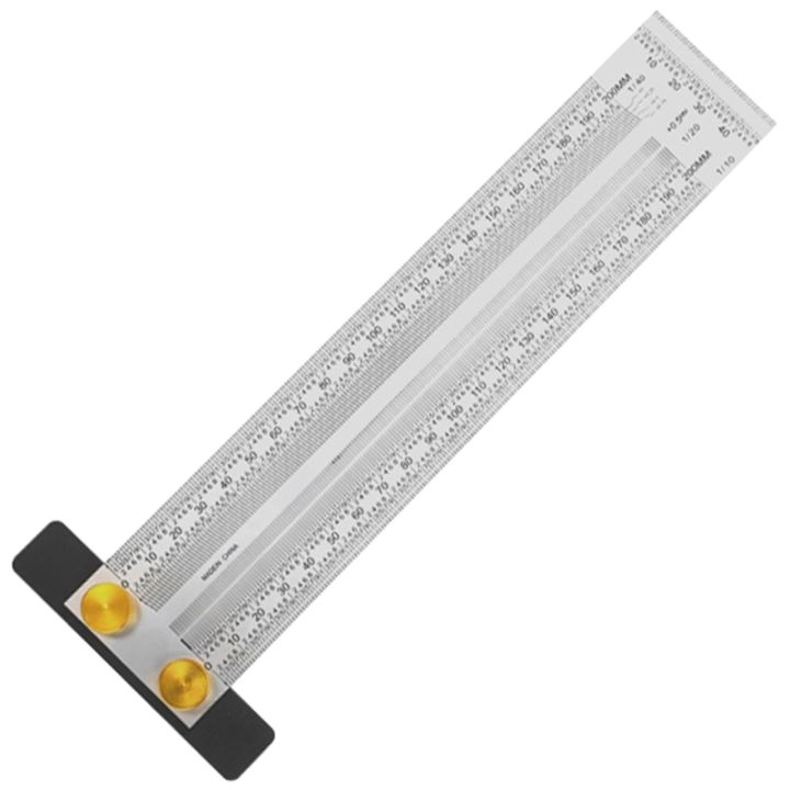 precision-marking-t-ruler-stainless-steel-t-ruler-for-marking-or-measuring-for-designers-architects-200mm