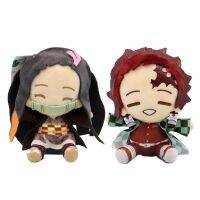 ของขวัญตุ๊กตามือจี้พวงกุญแจขนาดเล็กของ Kamado Nezuko ของเล่นน่ารัก Plush ผู้ฆ่าปีศาจอะนิเมะ12Cm