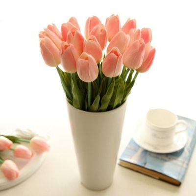 ดอกทิวลิปประดิษฐ์ ดอกไม้ประดิษฐ์ สําหรับตกแต่งงานแต่งงาน 34 ซม. 1 ชิ้น SA4201
