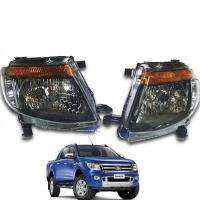 เสื้อไฟหน้า รุ่น ฟอร์ด เรนเจอร์ FORD RANGER โฉม T6 รุ่น ไวแทรก wildtrak โคมดำจำนวน1คู่  ปี 2012 - 2014 จัดส่งเร้วการันตีสินค้าดี ร้านค้าแนะนำ** สิ้นค้าดี**