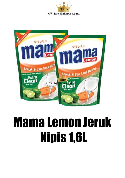 Mama Lemon Jeruk Nipis Pencuci Piring 16l Lazada Indonesia 0733