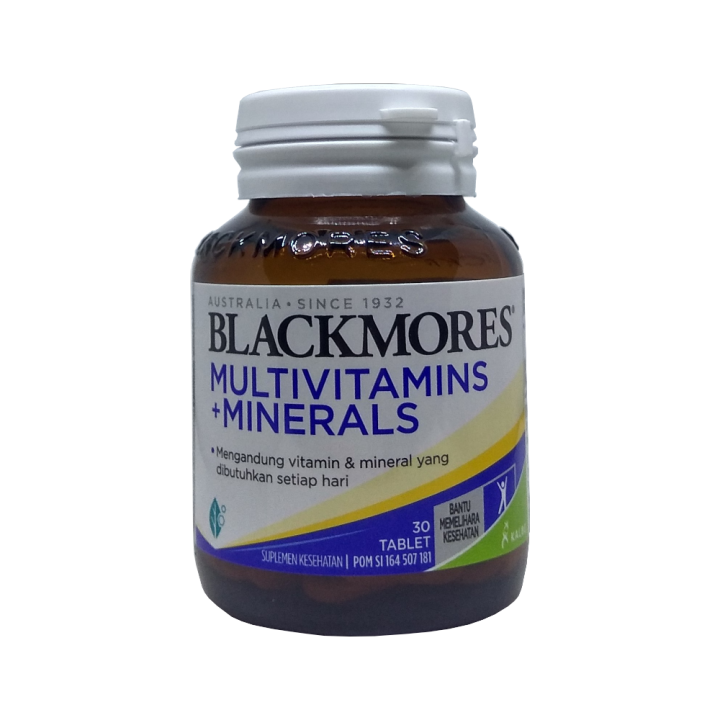 Blackmores Multivitamins Minerals 30 Tablet Lazada Indonesia