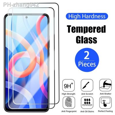2PCS Screen Protector Glass for Redmi Note 9 Pro 10 11 Pro 9S 10S 11S 9T Protective Glass for Redmi 9 9A 9AT 9C NFC 9T Film
