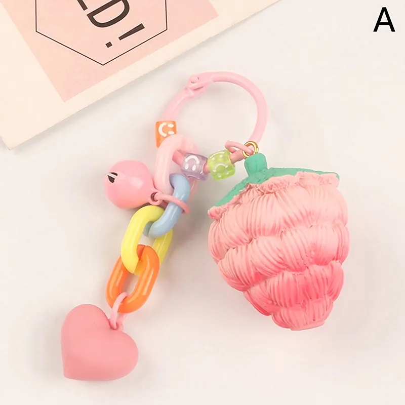 Flower Keychain Car Keyring Cute Backpack Pendant Purse