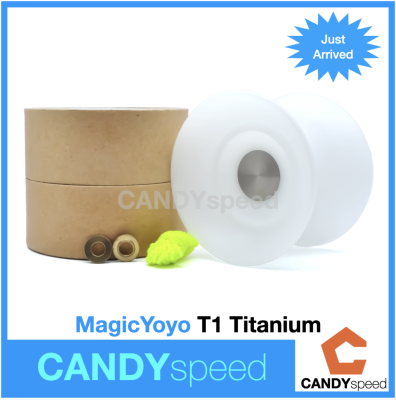 MagicYoyo T1 Raw Titanium | By CANDYspeed
